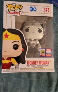 2021 SDCC COMIC CON EXCLUSIVE FUNKO POP ASIA BLACK WHITE DC WONDER WOMAN # 378 - Bild 1 von 1