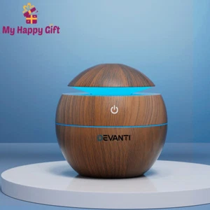 Devanti Aroma Diffuser Aromatherapy Essential Oils Air Humidifier LED 130ML - Picture 1 of 6