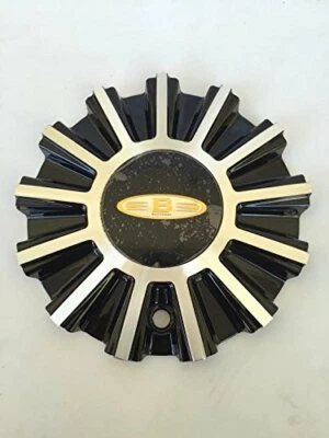 Tapa central de rueda Baccarat Taboo 1160 C101160B01 MCD1579YL01 negra y mecanizada Foto 1 de 2