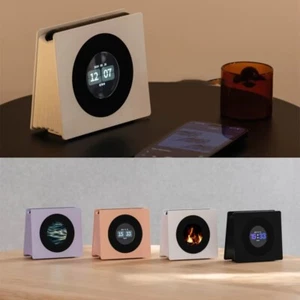 HD Lyrics Display Bluetooth Speaker Wireless Portable Clock Sleep Speaker Gift - Picture 1 of 12
