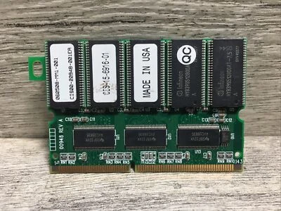 SimpleTech CIS00-20910-001EA 128MB ECC 144-Pin SDRAM SoDimm Memory Module T11 - Image 1 of 2