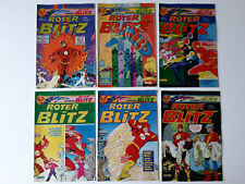 Superman präsentiert Roter Blitz Jahrgang 1982 komplett mit Sammelecken Ehapa