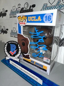 BILL WALTON NCAA UCLA JOE BRUINS 16 SIGNED AUTOGRAPHED FUNKO POP-BAS COA BECKETT - Picture 1 of 8