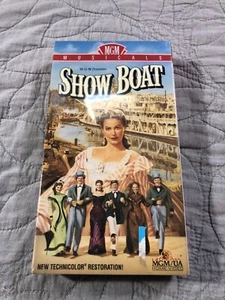Show Boat MGM VHS New Factory Sealed Kathryn Grayson Ava Gardner 1951 1998 - Picture 1 of 2
