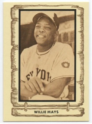 Willie Mays 1981 Pacific Legends #48 Salón de la Fama de los Gigantes de Nueva York Foto 1 de 2