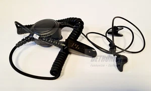 Axcom Microfono/Ascoltatore ad Osso Orecchio con Tasto PTT - Foto 1 di 2