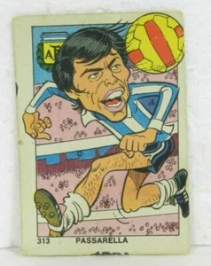 DANIEL PASSARELLA 1976 ORIGINAL FOOTBALL SOCCER CARD N°313 - Picture 1 of 2