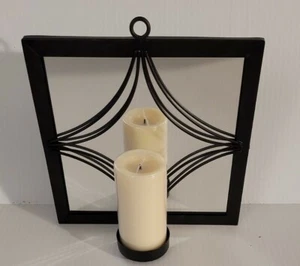 MIRROR CANDLE WALL DECOR - NEW - Picture 1 of 5