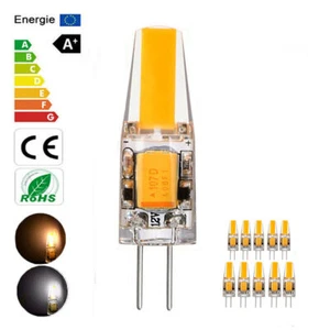 3W 6W Light G4 LED COB 12V AC/DC Dimmable High Quality Lamp Bulb White/Warm - Picture 1 of 10