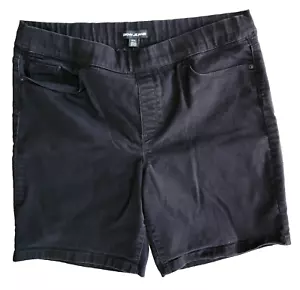 DKNy Jeans Semi Compression Bermuda Shorts Damen 2XL schwarz Pull On Stretch - Bild 1 von 7