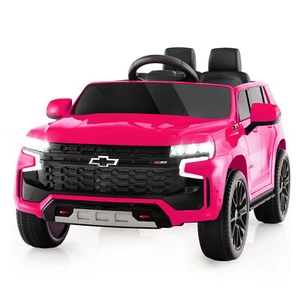 12V Kids Ride On Car Chevrolet Tahoe Electric Truck SUV Remote w/ Music & Light - Picture 1 of 8