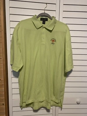 Camisa de golf Byron Nelson para hombre XL Kiawah Island Ocean Course polo verde lima DEFECTOS Foto 1 de 4
