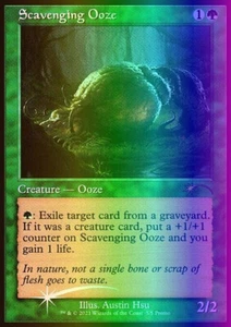 MTG Magic the Gathering Scavenging Ooze (5/9) Love Your LGS 2021 NM FOIL - Picture 1 of 1