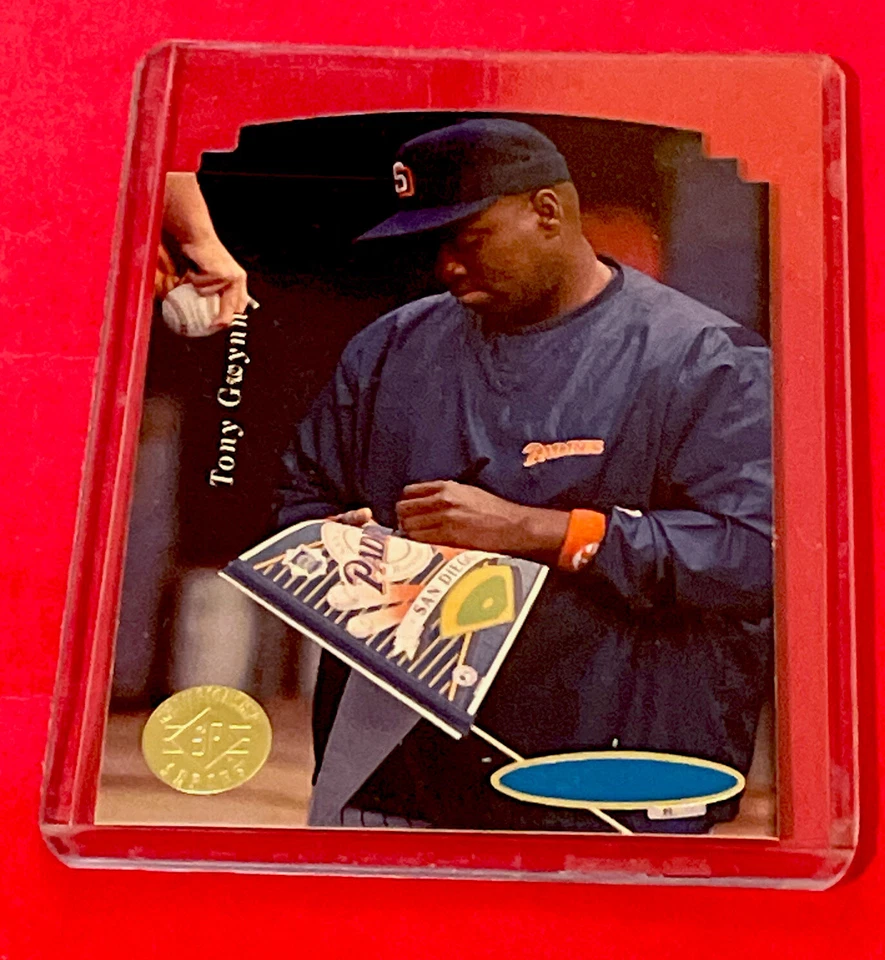 Tony Gwynn - 1995 Upper Deck SP Championship - Die-Cut - San Diego Padres HOF - Image 1 of 3