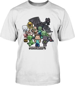 Official Minecraft Jinx Party T Shirt Kids X-Large NEW - Picture 1 of 1