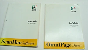 Scanware, Software, Fototouch,OmniPage for Logitech Scanman Hand Held Scanners - Picture 1 of 3