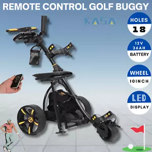 KASA Remote Control golf buggy Electric Golf Trolley With USB Port Dual Motors - Picture 1 of 20