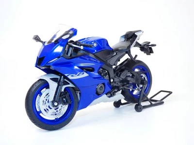 Moto YAMAHA YZF R6 bleu 1/12 2017 - Immagine 1 di 4