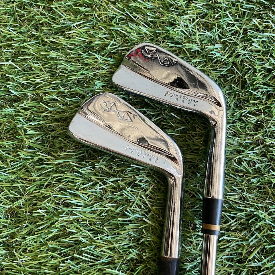 Snake Eyes Smith & Wesson Forjado MB1 3i 4i Hierros Largos Acero Hojas Flexibles Regulares Foto 1 de 4