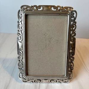 Brighton Madrid Spitze großer Bilderrahmen Silber 4x6 Foto LESEN - Bild 1 von 17