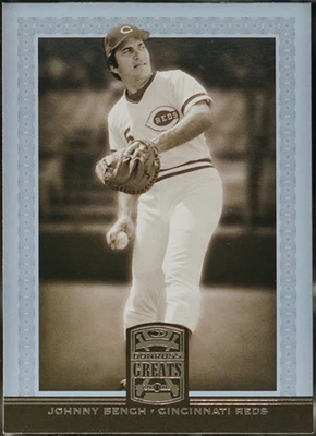 2005 Donruss Greats Baseball Johnny Bench #44 - Image 1 of 2
