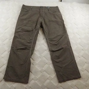 Kuhl Hiking Pants Mens 40x30 Brown Nylon Outdoors Camping Hunting Straight Leg - Picture 1 of 13