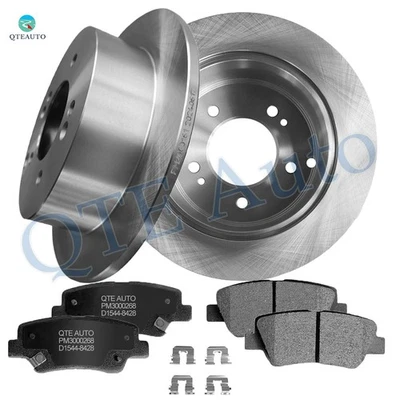 6 rotores de freno R 262-R D1544 8428 pastillas de freno de cerámica para Hyundai Sonata 2009 2010 Foto 1 de 4