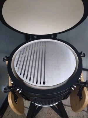 STEEL 🔥 SMOKIN Aldi 2025 Upgrade, Grill Plancha, Pizza Smashburger Stahl, Hitzeabweiser erhöht