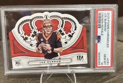 2020 Panini Chronicles - Crown Royale Joe Burrow #CR-1 (RC) - Image 1 of 4