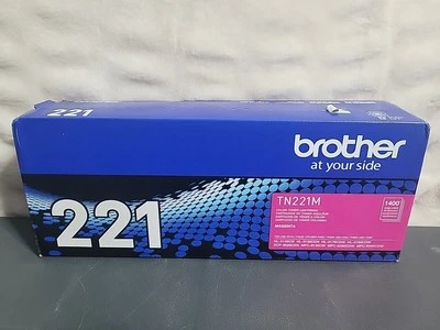 Tóner magenta Brother TN221M rendimiento 1400 páginas nuevo caja sellada de fábrica Foto 1 de 4