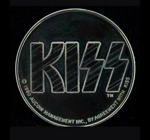 KISS COIN RARE MERCHANDISE FOR AUSTRALIAN TOUR 1980 - Picture 1 of 2