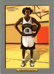 2006-07 Topps Turkey Red Basketball Card #217 Mickael Gelabale Rookie 