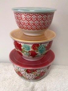 Pioneer Woman Mixing Bowls - Picture 1 of 2