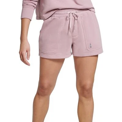 Precio de venta sugerido por el fabricante $39 Pantalones Cortos Bajo Exterior Para Mujer Tejido Cordón Bolsillo Profundo Rosa Talla XL Foto 1 de 4