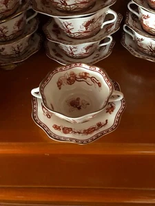 Coalport indian tree, porzellan Suppentassen neu nie gebraucht - Bild 1 von 3