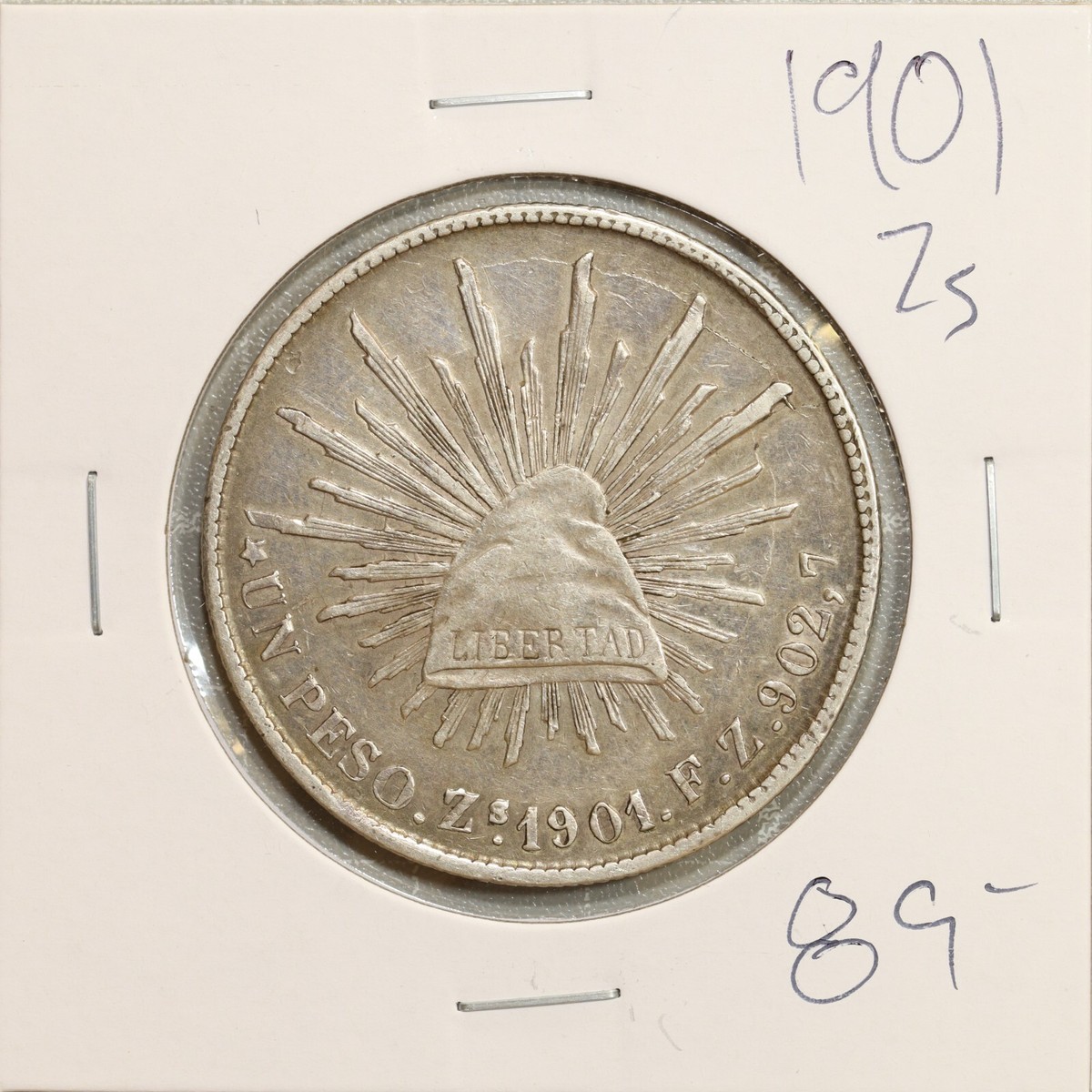 1901年 メキシコ ペソ NGC認証 1901 Year Silver Mexican Coins for sale | eBay