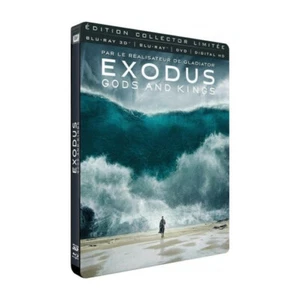 Exodus Gods and Kings(Combo 3D+Blu-Ray+DVD Steelbook) New - Ed.collector - Picture 1 of 1