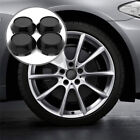 4PCS 76mm (in 72mm) Car Wheel Tyre Center Hub Rim Caps Cover Accessories Black