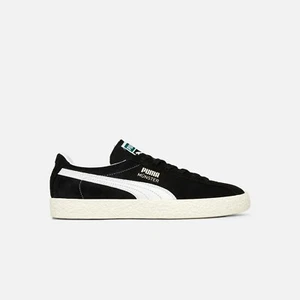Puma Muenster Clásico Unisex Entrenadores Zapatos de Gamuza Blanco Beige Negro Talla 7 a 12 - Imagen 1 de 11