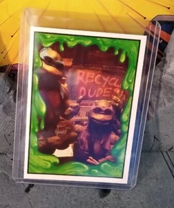 NM HOSTESS TEENAGE MUTANT NINJA TURTLES 2 TURTLE PIE SOTO CARD STICKER C TMNT - Picture 1 of 1