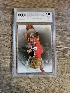 2009-10 Upper Deck MJ Legacy Gold #83 Michael Jordan UD BGGC 10 Beckett - Picture 1 of 4