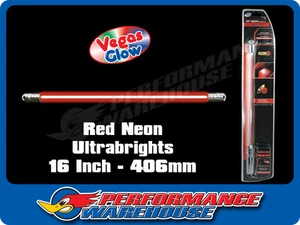Vegas Glow Ultrabrights 16 Inch Neon Red Pulses To Music Car Ute Boat - Bild 1 von 1