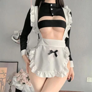 Lingerie Sexy Anime Maid Cosplay Kawaii Outfit Dress Waitress New Uniform Gift - Picture 1 of 6