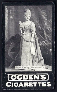 OGDENS (PESTAÑAS) - ARTISTAS LÍDERES DEL DÍA - MISS FANNY GOWORTH - Imagen 1 de 2