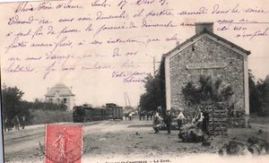 CPA 51 SAULX - Les Chartreux - La Gare - Imagen 1 de 2