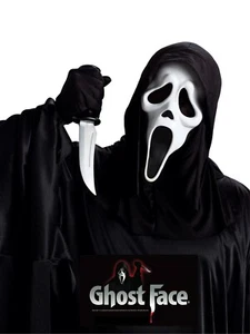Ghost Face Mask with Knife Set - Fun World Scream - Picture 1 of 1