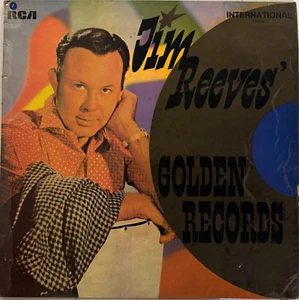JIM REEVES - GOLDEN RECORDS LP - 14 TRACKS - GOOD+ 1969 RCA INTERNATIONAL - Picture 1 of 2