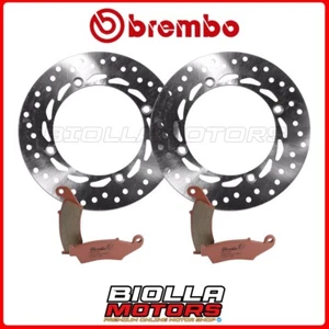 KIT PASTIGLIE + DISCHI BREMBO HONDA XL V TRANSALP 700 2011 ANTERIORE [SD - Fisso - Picture 1 of 5