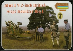 Strelets 1/72 (20mm) WWI Británico 23.4cm Mk I Asedio Howitzer Con Equipo - Picture 1 of 1