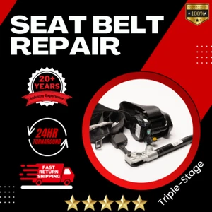 For Audi S7 Low Resistance seat belt Repair Recharge TRIPLE STAGE - Picture 1 of 4